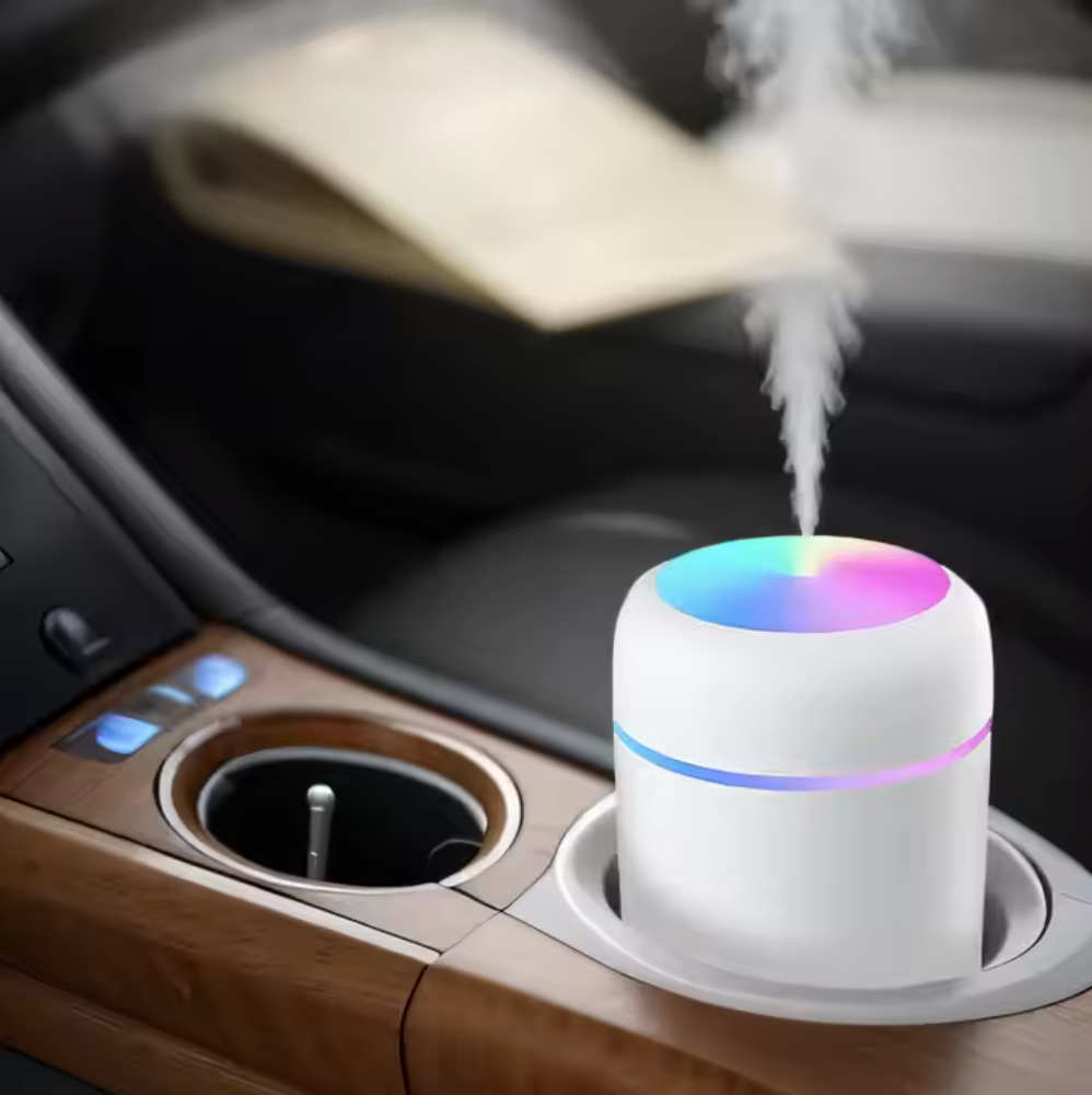 Mini Portable Essential Oil Aroma Diffuser With Multi- colour LED